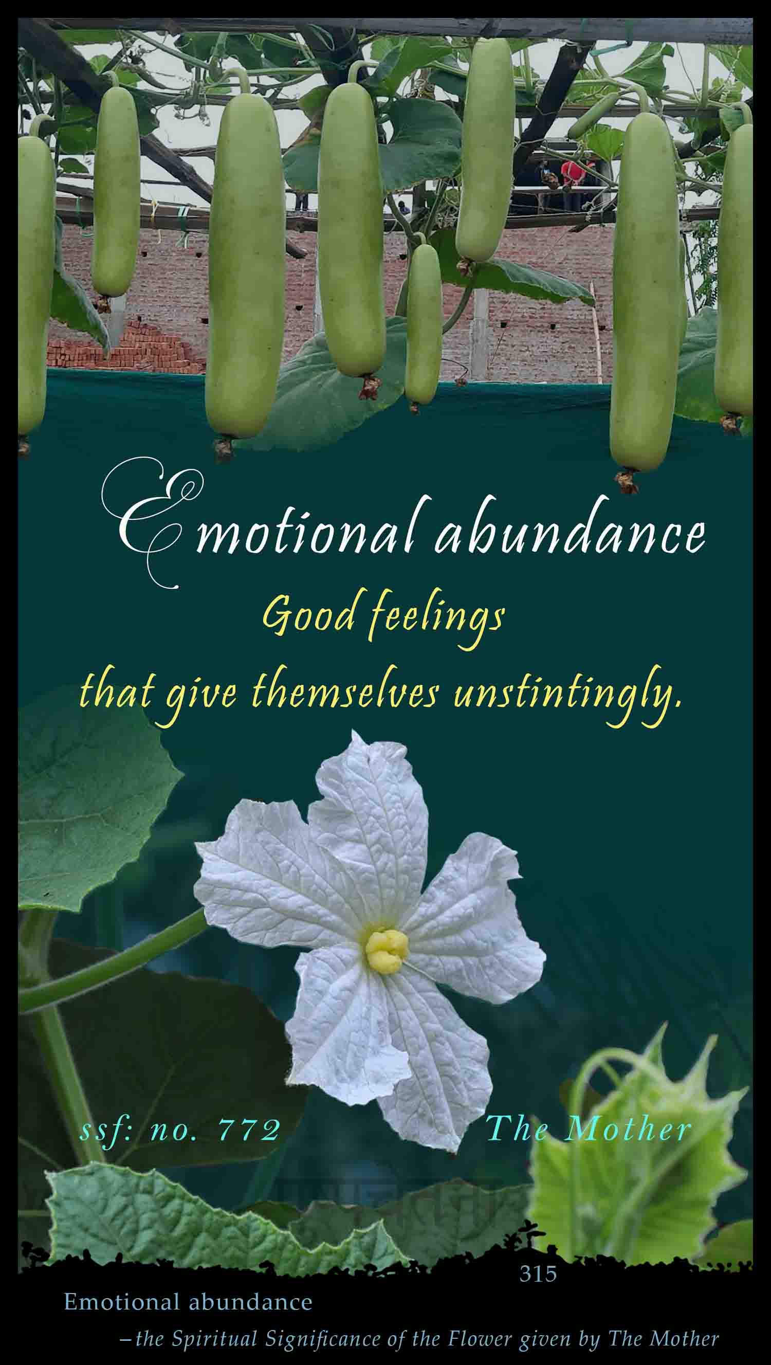 Eomtional Abundance